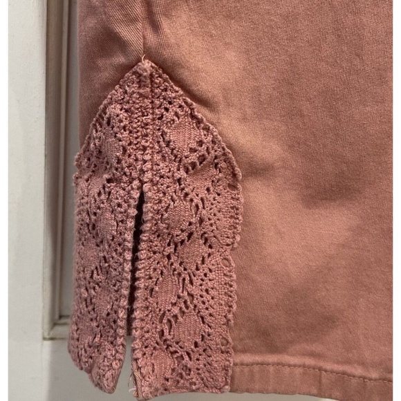 D & Co Denim + Company A Shade of Pink Capris Women’s Size 14 (34x19) - Picture 4 of 7